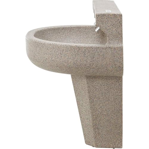 Global Industrial Wall Mounted Sensor-Operated Wash Fountain, 2 Station
