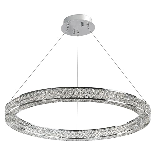 Maxim Eternity Pendant 1 Light Silver