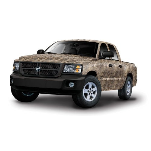 Mossy Oak Graphics Full Body Duck Blind Camouflage Auto Wrap - Matte Finish - Compact Truck