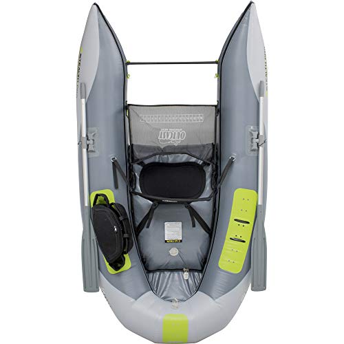 Outcast Sporting Gear OSG Stealth Pro Leak Proof U-Shape Float Tube Grey/Green