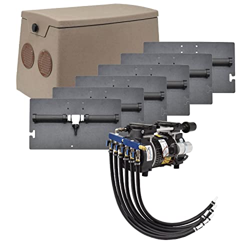 EasyPro Pond Products DKDW100 Deep Water De-Icing System for 7+ Feet Depths with Quick Sink Tubing and Diffusers