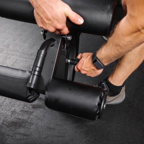 Titan Fitness Adjustable FID Bench Black