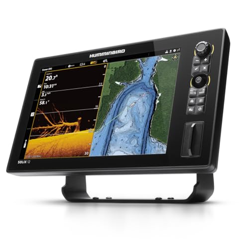 Humminbird SOLIX 12 Chirp MEGA SI+ G3 Fish Finder Black