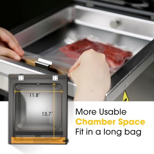 V Vesta Precision 12 Inch Chamber Vacuum Sealer DP12 Heavy Duty