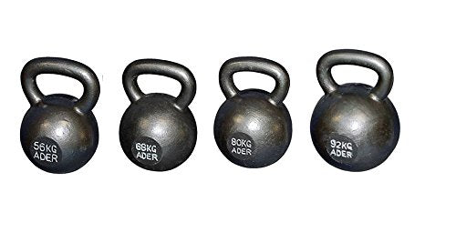 Ader Sporting Goods Ader Premier Kettlebells 56kg to 92kg Blue