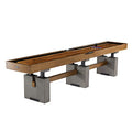 Barrington Billiards Urban Clyborne Shuffleboard Table Brown/Gray