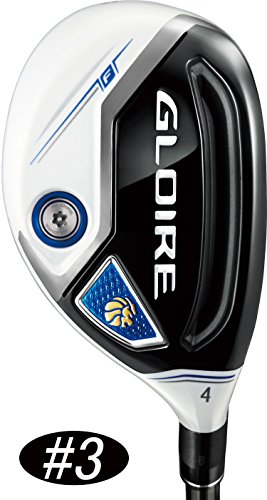TaylorMade Men's GLOIRE F2 Rescue 2017 RH 19° S Flex Blue