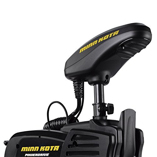 Minn Kota PowerDrive Freshwater Electric Trolling Motor with Universal Sonar 2, 70 lbs Thrust, 60" Shaft Black