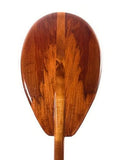Tikimaster Comet Curly Cuban Mahogany Outrigger Paddle 51" with T-Handle