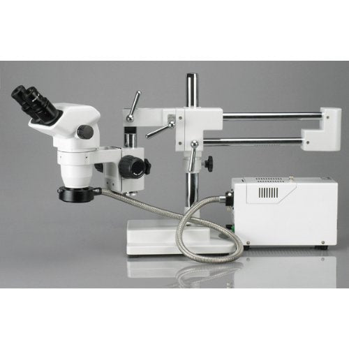 AmScope Professional Binocular Stereo Zoom Microscope 2X-225X Magnification