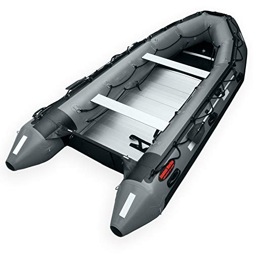 Seamax Ocean380T 12.5 Feet Inflatable Boat Dark Grey