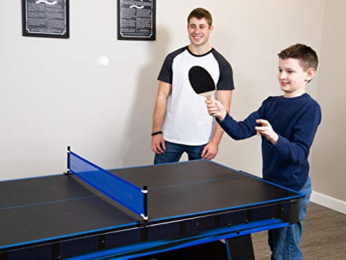 Hathaway Bandit 5-Ft Multigame Table Black