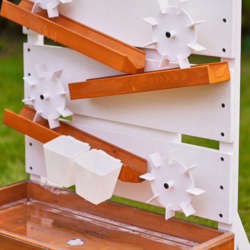 Avenlur Wooden Water Table for Kids 3+ - Large Indoor/Outdoor Play