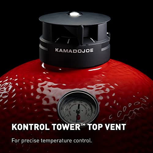 Kamado Joe Classic Joe III 18-Inch Charcoal Grill Red