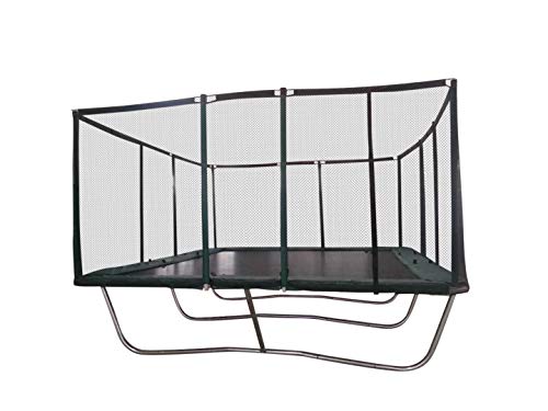 Best Trampoline USA Galactic Xtreme Rectangle Trampoline 14x16 with Net Enclosure