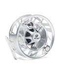 Fin-Atic Hatch Outdoors Finatic 9 Plus Machined Fly Fishing Reel Clear and Black