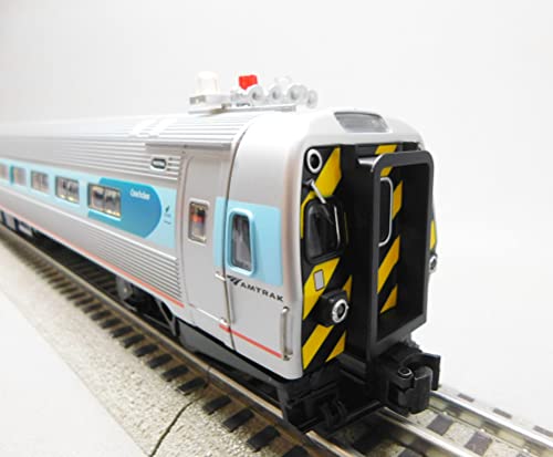 Lionel Amtrak AMFLEET Phase V Passenger Coach/CAB CAR 2 Pack O Gauge Silver