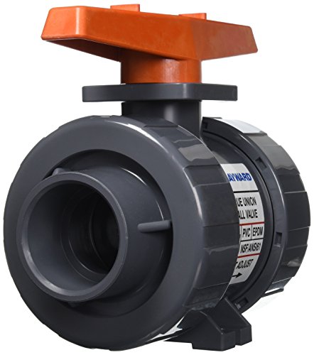 Hayward 2.5-Inch PVC Ball Valve EPDM Seals Socket End