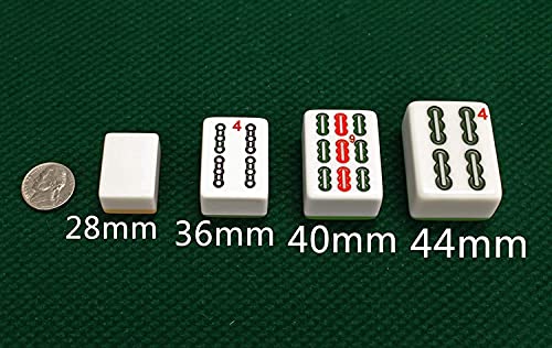 usamjtable Foldable Automatic Mahjong Table Pedestal Style with 44mm Tiles Blue/Green
