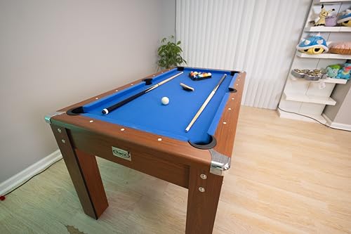 RACK Bolton 5.5-Foot Billiard/Pool Table Brown