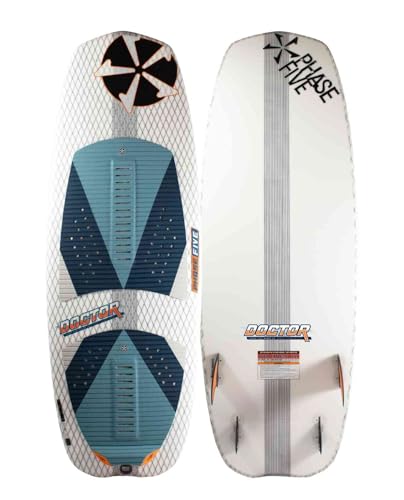 PHASE FIVE Wakesurf Board Doctor 57" White / Blue