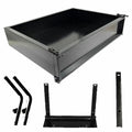 Performance Plus Carts Yamaha Golf Cart Black Steel Utility Cargo Box Kit