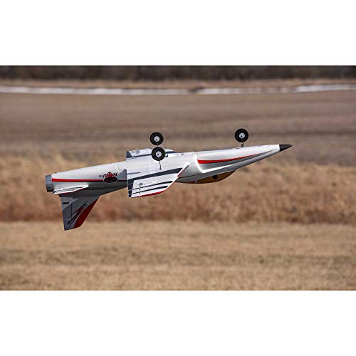 E-flite RC Airplane Habu STS 70mm EDF Jet RTF Basic Trainer Red