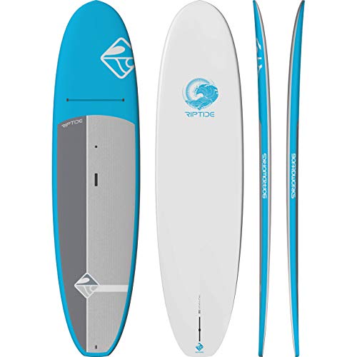 Boardworks Riptide Recreational Stand Up Paddleboard Blue/White/Grey
