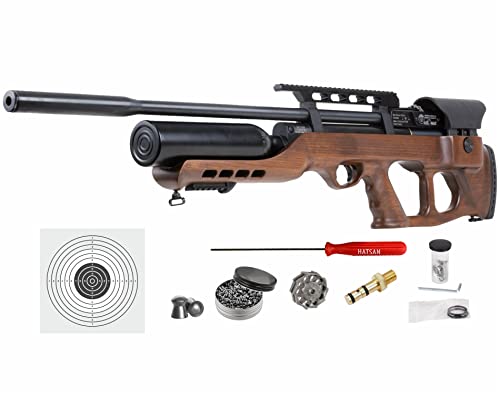 Hatsan AirMax .25 Cal Air Rifle Bundle with 150 Pellets and 100 Paper Targets