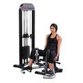 Body-Solid Inner and Outer Thigh Machine Black