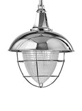Hudson Valley Lighting Keene 1 Light Pendant 18" Polished Nickel/Clear Finish
