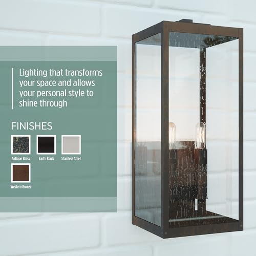 Quoizel Westover Modern Wall Sconce Industrial Bronze