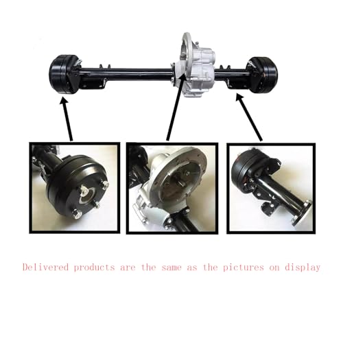 Giuqa Rear Axle Assembly for EZGO Golf Cart 1994-Up TXT (Updated Version)