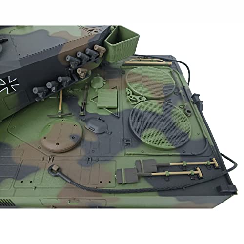 TOUCAN RC HOBBY Henglong 1/16 Leopard2A6 RC Tank Metal Tracks