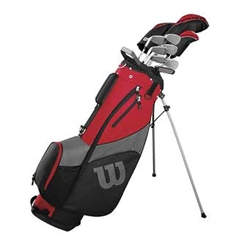 Wilson Prostaff SGi Golf Package Set Graphite Shaft Mens RH Red Black Silver