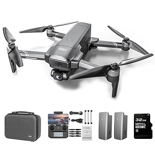 GEPAS SJRC F22s 4K PRO Drone with EIS Camera & Laser Obstacle Avoidance Gray