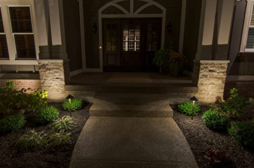 VOLT 15-Pack 12V Brass Conehead Path Lights Bronze
