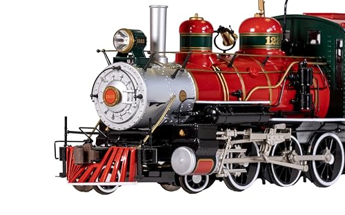 Bachmann 4-6-0 Steam Locomotive Metal Gears Christmas Large G Scale Red