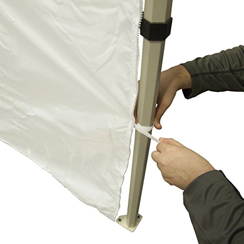 Vispronet 10x20 Aluminum Canopy Tent Kit White - Wind Resistant up to 30mph