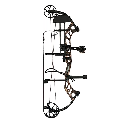 Bear Archery Prowess Ready to Hunt Compound Bow Package for Women and Youth Right Hand Mossy Oak Break Up Country DNA