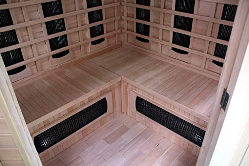 SDI Factory Direct Ceramic FIR Far Infrared 4 Person Outdoor Sauna SPA 220V