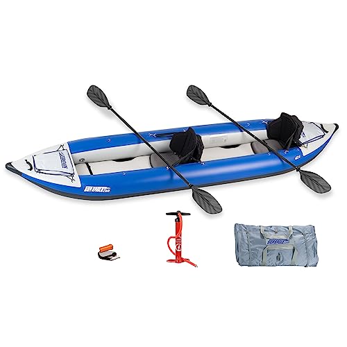 Sea Eagle 420x Inflatable Kayak with Pro Package Blue