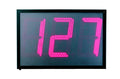 Sports Radar 3 Digit Red LED 7 Inch Display DL834 Red LED Black Frame