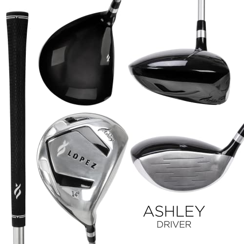 Nancy Lopez Golf Ashley 18PC Complete Golf Clubs Set Flamingo