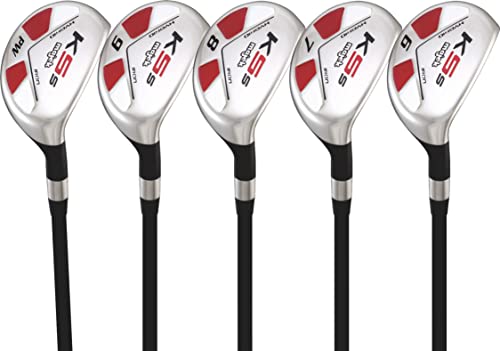 Majek Senior Men’s Golf All Hybrid Partial Set Black