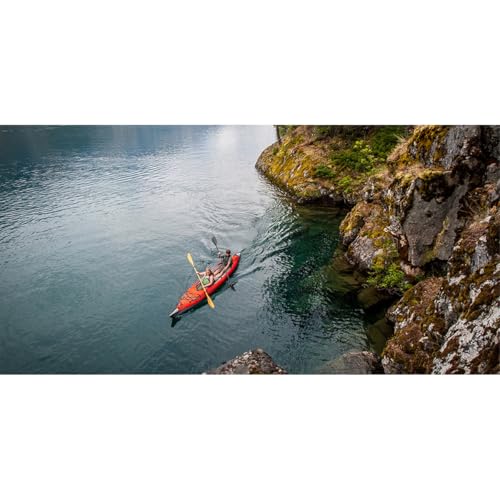 ADVANCED ELEMENTS AE1007-R AdvancedFrame Convertible Inflatable Kayak 15' Red