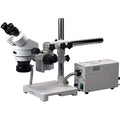 AmScope Professional Binocular Stereo Zoom Microscope WH10x 3.5X-90X White
