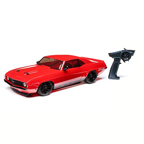 Losi 1/10 1969 Chevy Camaro V100 AWD RC Car Red (Battery & Charger Not Included)