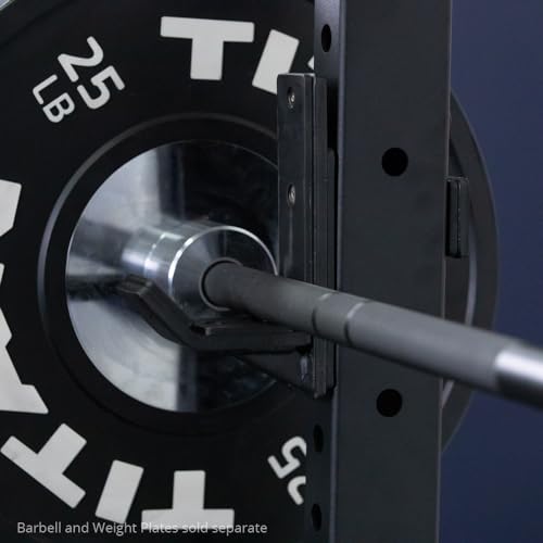 Titan Fitness T-3 Series Black Short Power Rack 24in Depth 1,100 LB Capacity