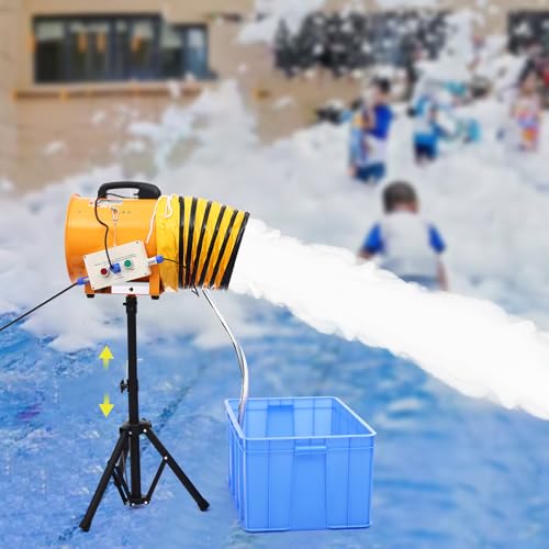WANLECY Foam Machine Cannon with 60L Water Tank Yellow